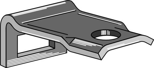 Klemme til  tand 32х10