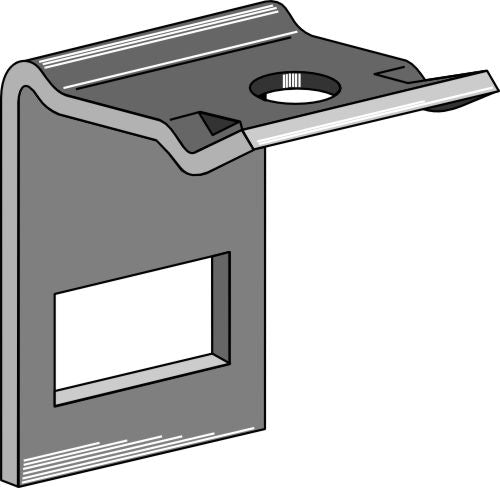Klemme for tind 45x12