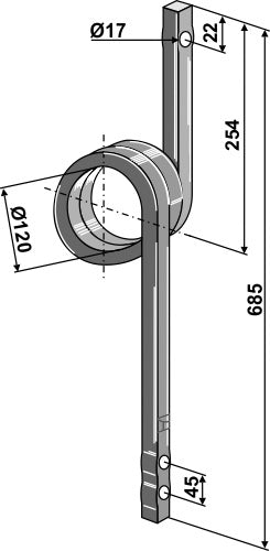 Raivauspiikki, oikea malli