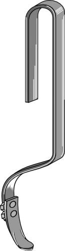 Spårutplånartand med spets