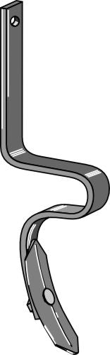 Spårutplånartand med spets