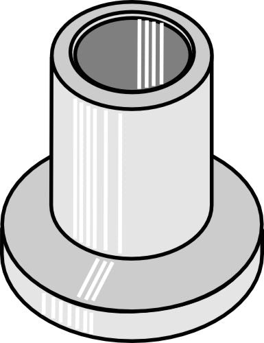 Bageste fjederindgang