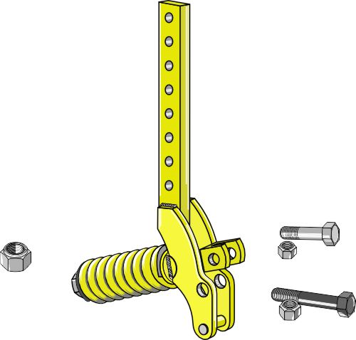 Klemme komplet uden tand