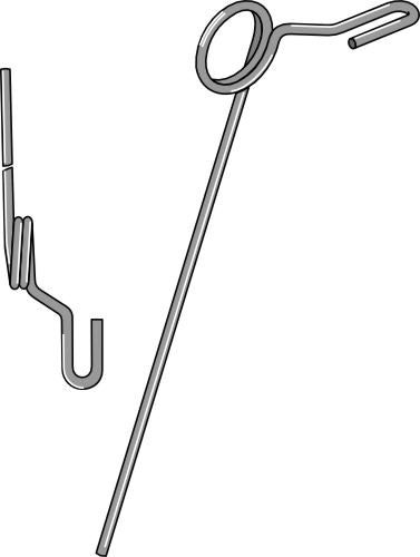 Following tine Ø5,5mm