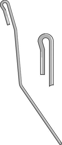 Seuraava piikki Ø9 mm - ulompi vasen