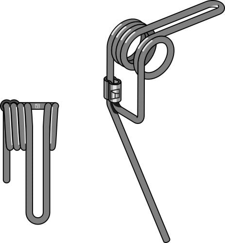 Following tine Ø8mm