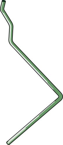 Efter tand Ø10 mm, venstre