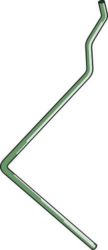 Følgetann Ø10 mm, høyre