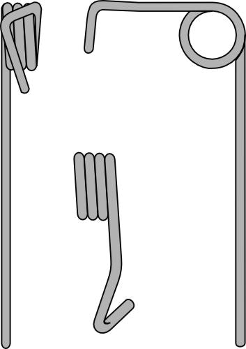 Seuraava piikki Ø7 mm - takana