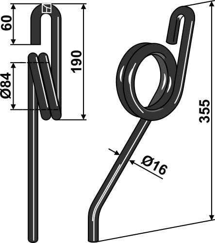 Følgende tand Ø16 mm - Kvik Up