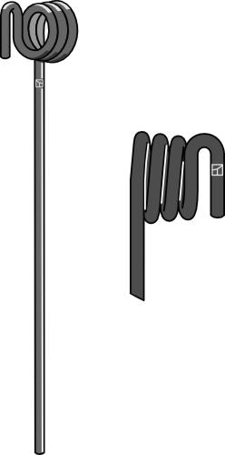 Efter tand Ø16 mm, venstre