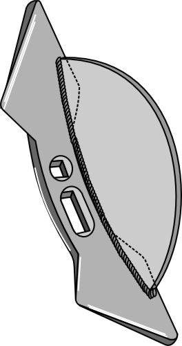 External double heart point 455mm