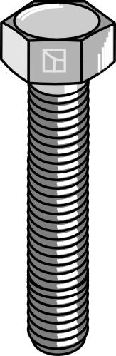 Bolt M16 x 55