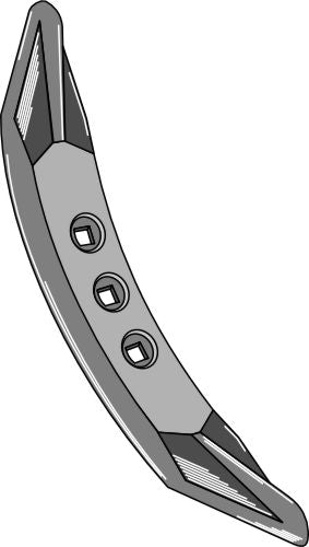 Kultivaattorin terä 410 mm