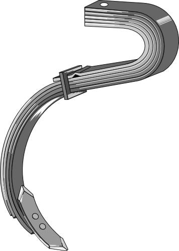 Tine med skjær - 4 1/2 lag