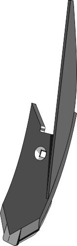 Lateral cultivator point - right - hard metal faced
