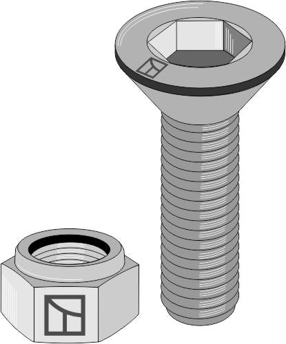Hexagon socket bolt M14x2x40