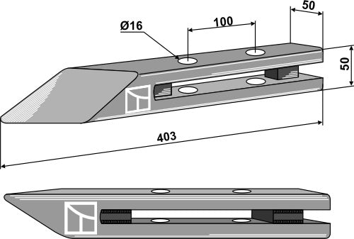 Bison point - right model