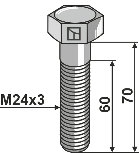 Bolt M24x3 - 8,8