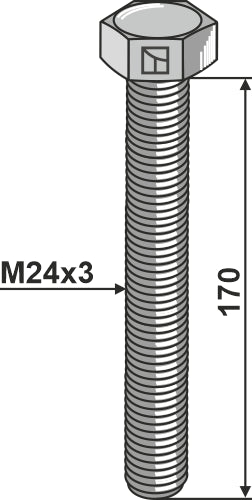 Bolt M24x3 - 8,8