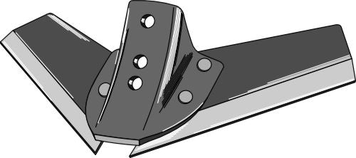 Stubble share 480mm - conventional model