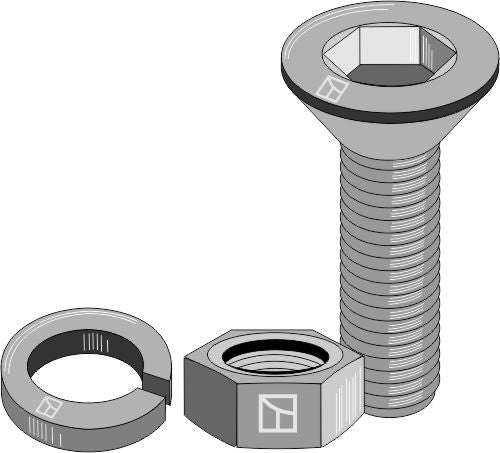 Sekskantbolt M12x1,75x55