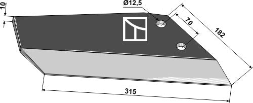 Replacement wings - right