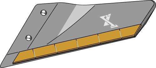 Varaosa siipi - Kova metalli - vasen