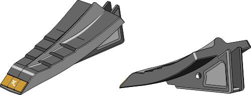 Sweep for Subsoiling tine - Hard metal