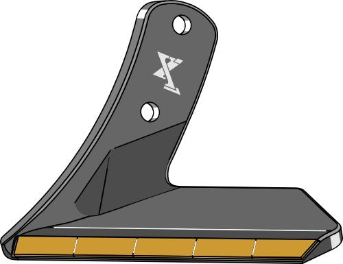 Replacement wing - Hard metal - left