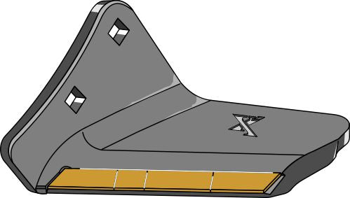 Stubbskär 130 mm – vänster – hårdmetall