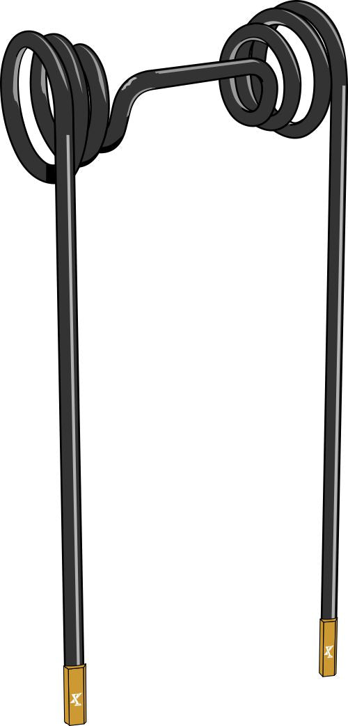 Straw tine Ø16mm - Hard metal