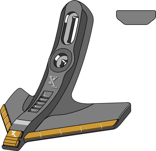 Sveip 220 mm - Hardmetall