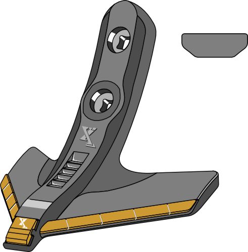 Sweep 220 mm - Hård metal