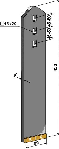 Slitedel - Hardmetall