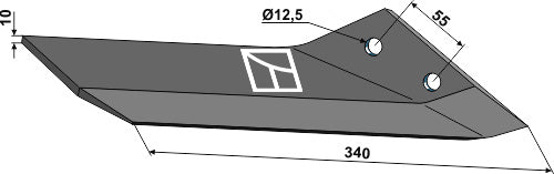 Ersättningsvinge - höger