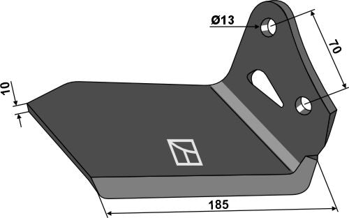 Replacement wings - right - Delta Flex