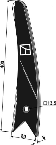 Vägvisningsskylt - höger