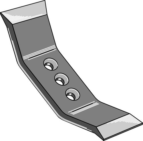 Kultivaattorin terä 445 mm