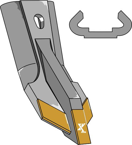 Vaihtokärki - Kova metalli