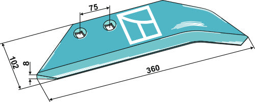 Vaihtosiivet - vasen