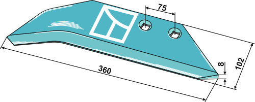 Erstatningsvinger - højre