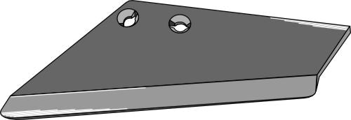 Varaosasiivet sänkimuokkauslevyyn, vasen