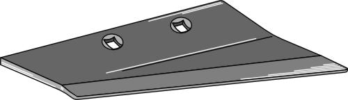 Korvaussiipi sänkirautoihin, oikea