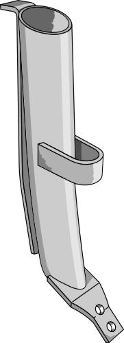 Gylleindsprøjtningsrør Ø58