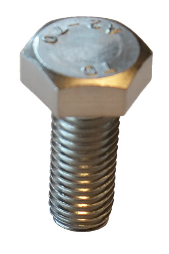 Hexagon bolt M10x1,5x25 without nut - A2-70