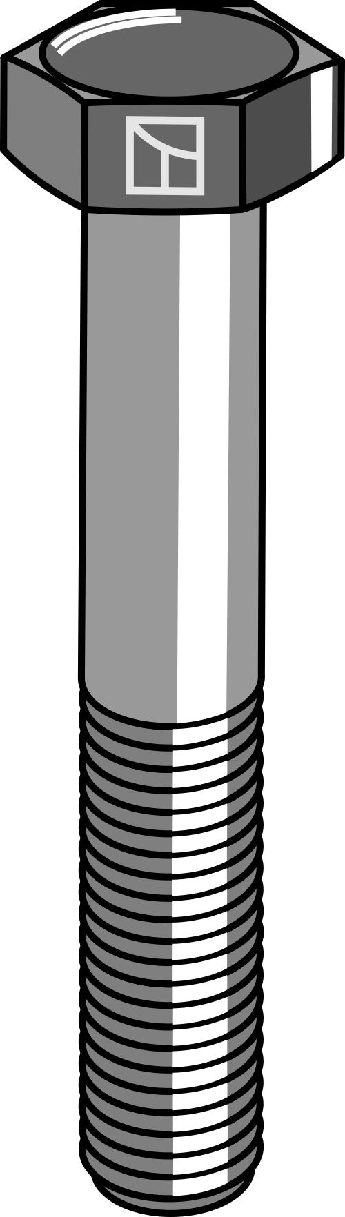 Sekskantbolt M10x1,5x60 uden møtrik