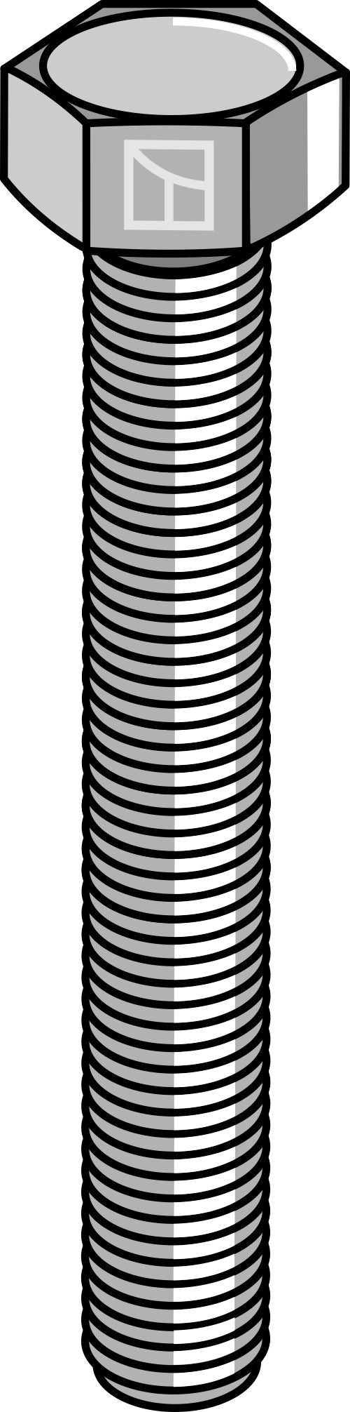 Kuusiokantapultti M10x1,5x80 ilman mutteria