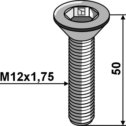 Hexagon socket screw - Galvanized