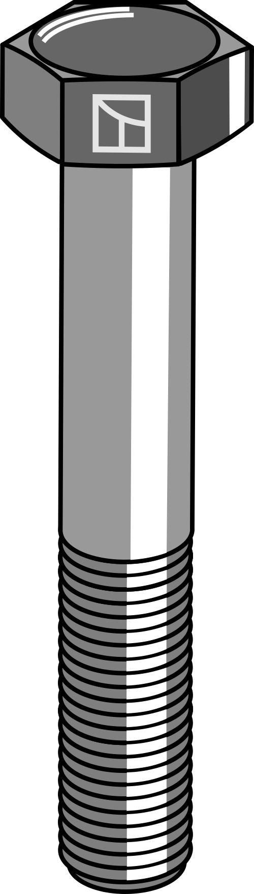 Sekskantbolt M12x1,75x65 uden møtrik